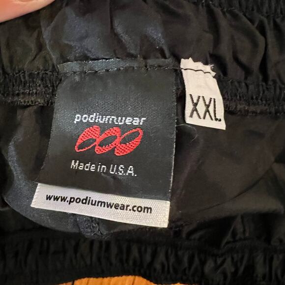 Podium Wear Pants Mens XXL Black Performance Windbreaker - Picture 5 of 10
